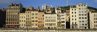 Buildings In A City, Lyon, France Fine Art Print