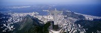 Aerial, Rio De Janeiro, Brazil Fine Art Print