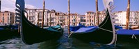 Close-Up of Gondolas, Grand Canal, Venice, Italy Fine Art Print