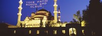 Blue Mosque at night, Istanbul, Turkey Fine Art Print