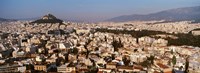 Aerial View of Athens, Greece Fine Art Print