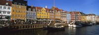 Buildings On The Waterfront, Nyhavn, Copenhagen, Denmark Fine Art Print