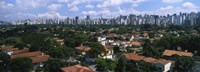 High Angle View Of Buildings In A City, Sao Paulo, Brazil by Panoramic Images - various sizes