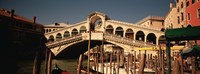 Bridge over a canal, Venice, Italy Fine Art Print