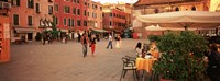 Tourists in a city, Venice, Italy Fine Art Print
