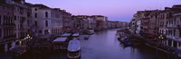 Buildings Along A Canal, Venice, Italy Fine Art Print