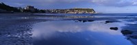 Reflection Of Cloud In Water, Scarborough, South Bay, North Yorkshire, England, United Kingdom Fine Art Print