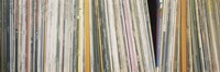 Row Of Music Records, Germany by Panoramic Images - 36" x 12"