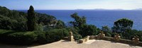 Observation Point At The Sea Shore, Provence, France Fine Art Print