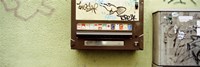 Close-up of a cigarette vending machine, Stuttgart, Baden-Wurttemberg, Germany Fine Art Print