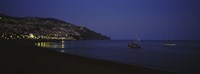 Sailboats in the sea, Funchal, Madeira, Portugal Fine Art Print