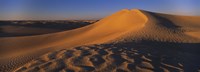 Sand dunes in a desert, Douz, Tunisia Fine Art Print