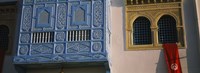 Low angle view of a window of a building, Medina, Kairwan, Tunisia Fine Art Print