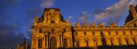 Low angle view of a palace, Palais Du Louvre, Paris, France Fine Art Print