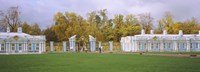 Lawn in front of a palace, Catherine Palace, Pushkin, St. Petersburg, Russia Fine Art Print