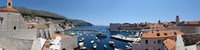 Boats in the sea, UI Sv Dominika, Dubrovnik, Croatia by Panoramic Images - 36" x 12"