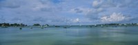 Boats in the sea, Mangrove Bay, Sandys Parish, West End, Bermuda Fine Art Print