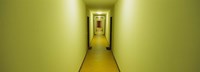 Empty corridor of a building, Baden-Wurttemberg, Germany Fine Art Print