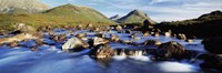 Late afternoon in September, River Sligachan, Glen Sligachan, Isle Of Skye, Scotland Fine Art Print