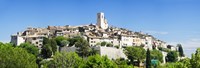 Low angle view of a walled city, Saint Paul De Vence, Provence-Alpes-Cote d'Azur, France Fine Art Print