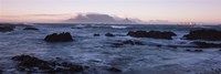 Rocks in the sea with Table Mountain, Cape Town, South Africa by Panoramic Images - 36" x 12", FulcrumGallery.com brand