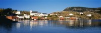 Fishing village on an island, Salvage, Newfoundland, Newfoundland and Labrador, Canada Fine Art Print