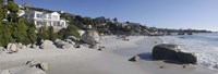 Buildings at the waterfront, Clifton Beach, Cape Town, Western Cape Province, South Africa Fine Art Print
