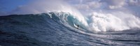 Surfer in the sea, Maui, Hawaii by Panoramic Images - 36" x 12", FulcrumGallery.com brand
