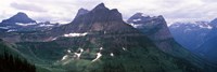 Mountain range, US Glacier National Park, Montana, USA Fine Art Print