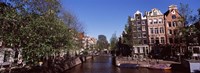 Buildings in a city, Amsterdam, North Holland, Netherlands by Panoramic Images - 36" x 12" - $34.99