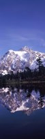 Reflection of Mt Shuksan, Picture Lake, North Cascades National Park, Washington State (vertical) by Panoramic Images - various sizes