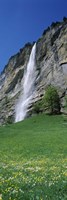 Murrenbach Falls, Lauterbrunnen Valley, Berne Canton, Switzerland Fine Art Print