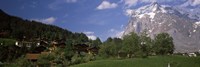 Mt Wetterhorn, Grindelwald, Bernese Oberland, Berne Canton, Switzerland Fine Art Print