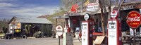 Gas Station on Route 66, Hackberry, Arizona by Panoramic Images - 36" x 12"