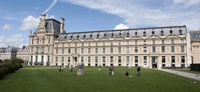 Facade of a museum, Musee Du Louvre, Paris, Ile-de-France, France Fine Art Print
