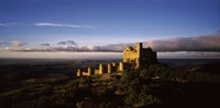 Castle on a hill, Loarre Castle, Huesca, Aragon, Spain Fine Art Print