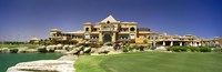 Facade of a golf course, The Cascades Golf & Country Club, Soma Bay, Hurghada, Egypt Fine Art Print