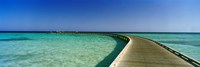 Soma Bay Pier, Hurghada, Egypt Fine Art Print