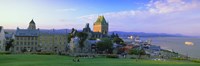 Grand hotel in a city, Chateau Frontenac Hotel, Quebec City, Quebec, Canada Fine Art Print