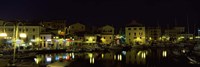 Boats at a harbor, La Maddalena, Arcipelago Di La Maddalena National Park, Sardinia, Italy Fine Art Print