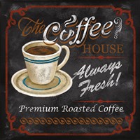 The Coffee House Framed Print