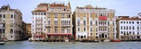 Palazzi facades along the canal, Grand Canal, Venice, Veneto, Italy Fine Art Print