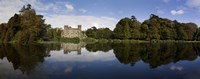 Lake and 19th Century Gothic Revival Johnstown Castle, Co Wexford, Ireland Fine Art Print
