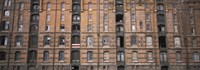 Low angle view of warehouses in a city, Speicherstadt, Hamburg, Germany Fine Art Print
