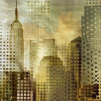 Empire State Building by Katrina Craven - 18" x 18"