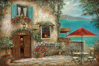 Ombrello Rosso Fine Art Print