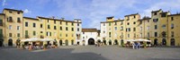 Piazza Dell'Anfiteatro, Lucca, Tuscany, Italy Fine Art Print