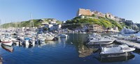 Bonifacio Harbour, Corsica, France Fine Art Print