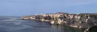 Cliffs on the coast, Bonifacio, Corsica, France Fine Art Print