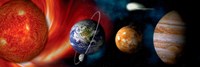 Sun and planets Fine Art Print